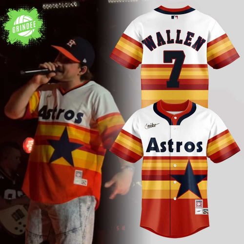 Limited Edition Houston Astros x Morgan ‘I’m The Problem Tour’ 7 Jersey