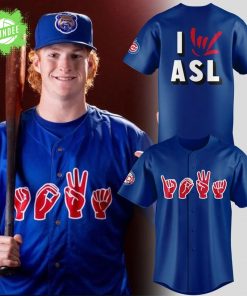 Limited Edition Iowa Cubs x American Sign Language Night 2025 Baseball Jersey