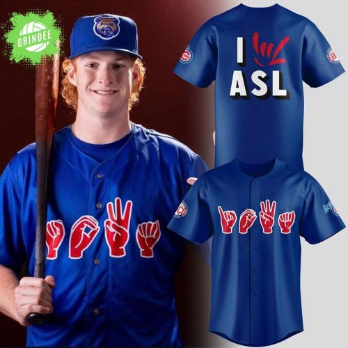 Limited Edition Iowa Cubs x American Sign Language Night 2025 Baseball Jersey