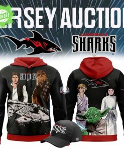 Limited Edition Jacksonville Sharks X Star Wars Night Hoodie 2025