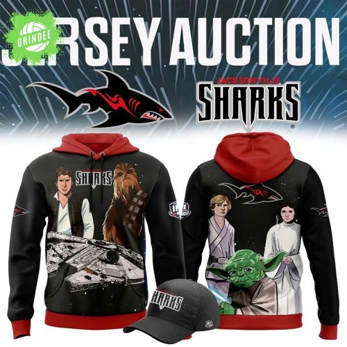 Limited Edition Jacksonville Sharks X Star Wars Night Hoodie 2025
