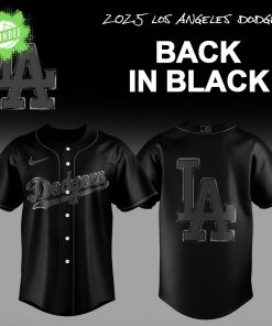 Limited Edition Los Angeles Dodgers Back In Black Combo Jersey