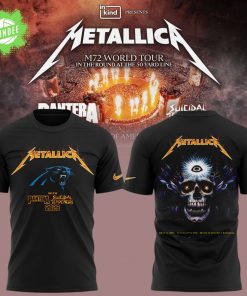 Limited Edition M72 World Tour x Carolina Panthers Tshirt 2025