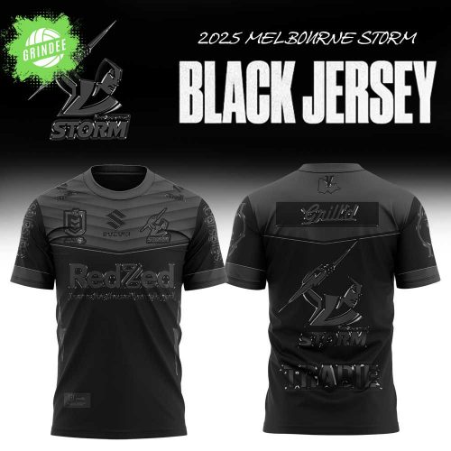 Limited Edition Melbourne Storm Black 2025 Combo Tshirt