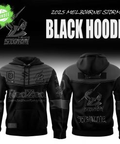 Limited Edition Melbourne Storm Black Hoodie