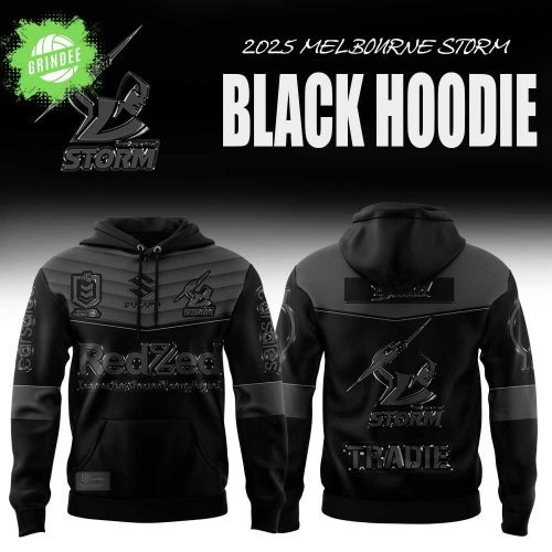 Limited Edition Melbourne Storm Black Hoodie