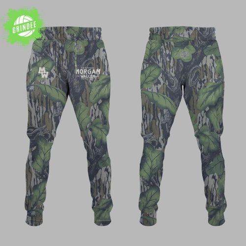 Limited Edition Morgan Wallen x Houston Texans Tour 2025 Camo Hoodie