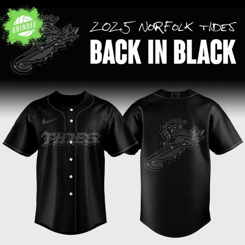 Limited Edition Norfolk Tides Back In Black Jersey