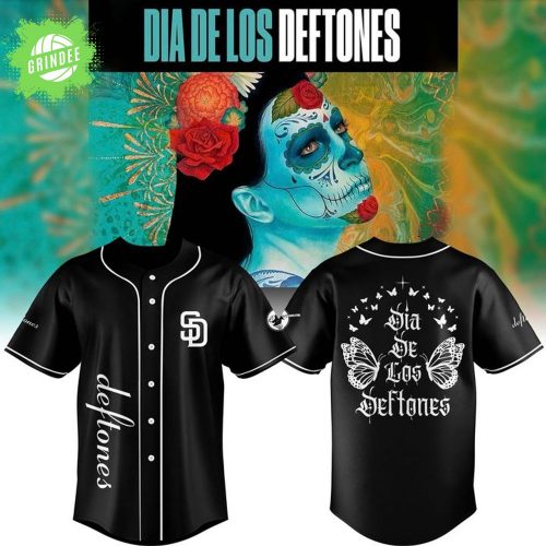 Limited Edition Padres Dia de los DEFTONES Jersey