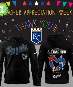 Limited Edition Royals Baseball Teacher Appreciation Game Hoodie