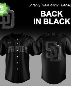 Limited Edition San Diego Padres Back In Black Combo Jersey