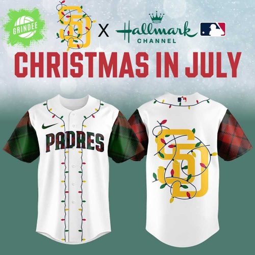 Limited Edition San Diego Padres Christmas in July Jersey