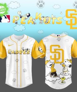 Limited Edition San Diego Padres x Snoopy and Peanuts Jersey