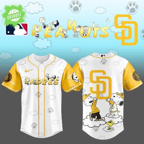 Limited Edition San Diego Padres x Snoopy and Peanuts Jersey