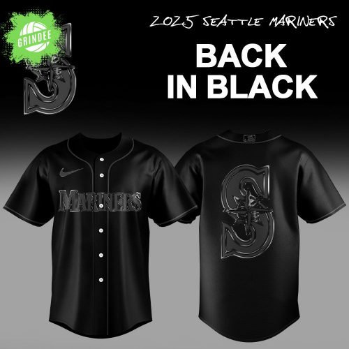 Limited Edition Seattle Mariners Back In Black Combo Jersey