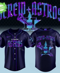 Limited Edition Texas Rangers Honor All-Time DJ DJ Screw Signature Jersey
