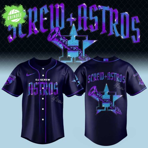 Limited Edition Texas Rangers Honor All-Time DJ DJ Screw Signature Jersey