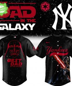 Limited Edition Yankees Best Dad In The Galaxy Baseball Jersey 2025