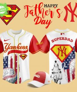 Limited Edition Yankees Happy Father’s Day Baseball Jersey 2025