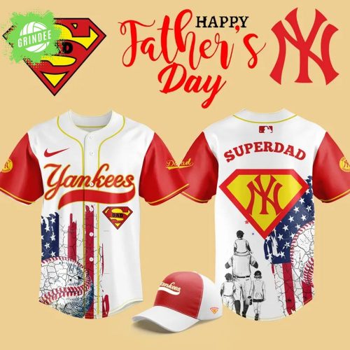 Limited Edition Yankees Happy Father’s Day Baseball Jersey 2025