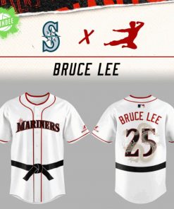 Limited Seattle Mariners x Bruce Lee Night Jersey
