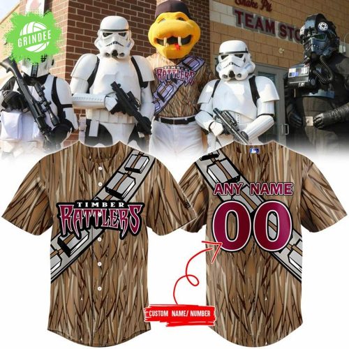 Limited editions Wisconsin Timber Rattlers x Star Wars Jersey 2025