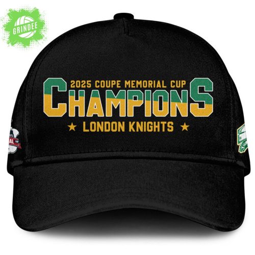 London Knights Hoodie Champions Memorial Cup 2025 Editions Limited