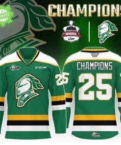 London Knights Jersey Champions Memorial Cup 2025 Editions Limited