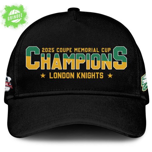 London Knights tshirt Champions Memorial Cup 2025 Editions Limited