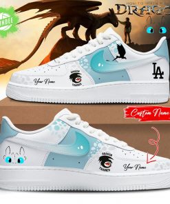 Los Angeles Dodgers _ How to Train Your Dragon Limited Shoes white 2025