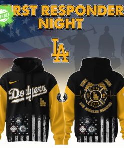 Los Angeles Dodgers MLB x First Responders Hoodie Jersey Limited Edition
