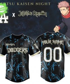 Los Angeles Dodgers MLB x Jujutsu Kaisen Night Jersey Limited Edition