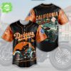 Los Angeles Dodgers Black Panther 2025 Baseball Jersey-3D Baseball Jersey