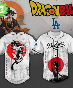 Los Angeles Dodgers x Dragon Ball 2025 Japan Jersey Limited Edition