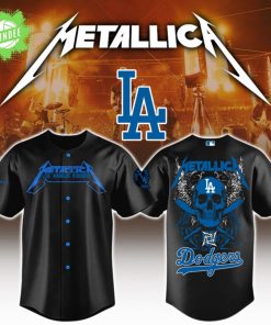 Los Angeles Dodgers x Metallica Limited Edition Jersey 2025