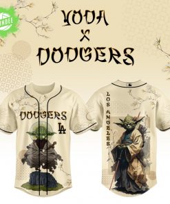 Master Yoda x Dodgers 2025 Japan Edition Jersey