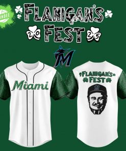 Miami Marlins Flanigan’s Fest 25 Jersey
