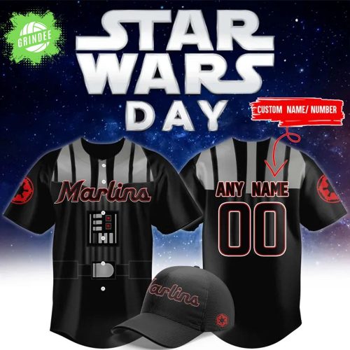 Miami Marlins x 2025 Star Wars Night Limited Jersey
