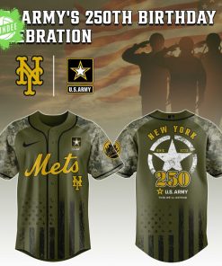 NY Mets MLB x US ARMY’S 250th Birthday Jersey Editions Limited 2025