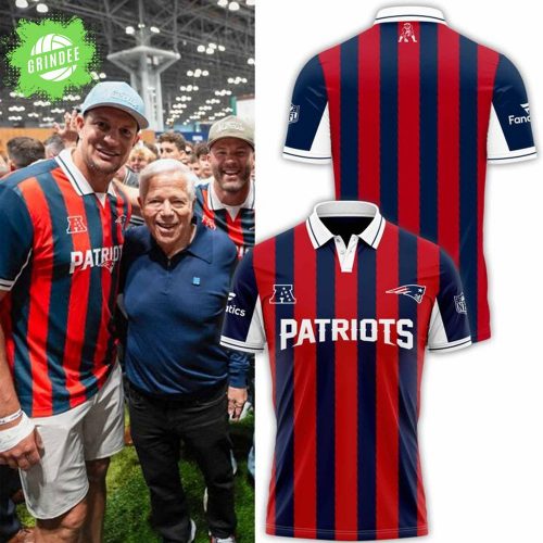 New England Patriots NFL 2025 “Football x Football” Soccer Polo