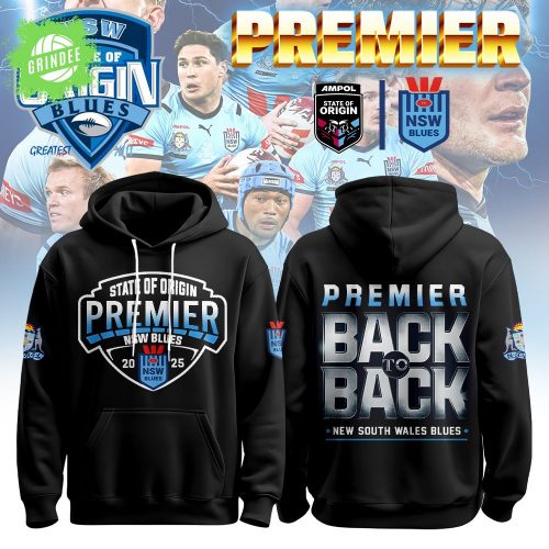 New South Wales Blues 2025 Primers Rugby New Hoodie Limited Edition