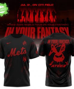 New York Mets X Ateez 2025 World Tour In Your Fantasy Edition Tshirt