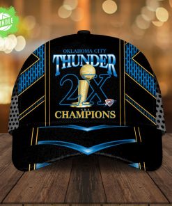 Oklahoma City Thunder 2025 NBA Champions Cap