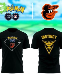 Orioles x Pokémon Go Team Instinct T-shirt – Special Edition