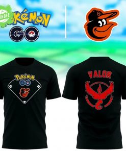 Orioles x Pokémon Go Team Valor T-shirt – Special Edition