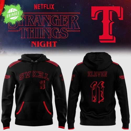 Rangers Stranger Things Night Hoodie – Limited Edition