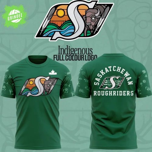 Saskatchewan Roughriders 2025 Indigenous Heritage T-shirt