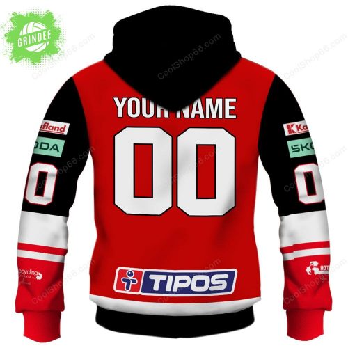Slovak Extraliga HC 05 Banska Bystrica Jersey Style Hoodie