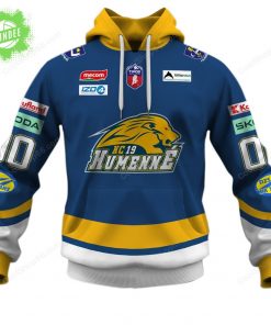 Slovak Extraliga HC 19 Humenne Jersey Style Hoodie