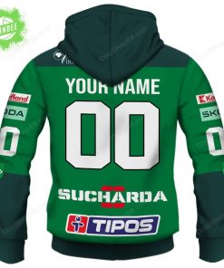 Slovak Extraliga HC Nove Zamky Jersey Style Hoodie